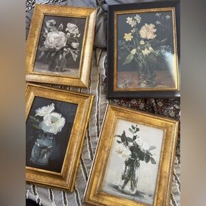 Threshold/Studio McGee Gorgeous set of 4 floral prints from Target!